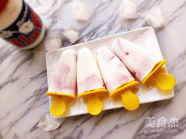 Milk Watermelon Popsicles recipe