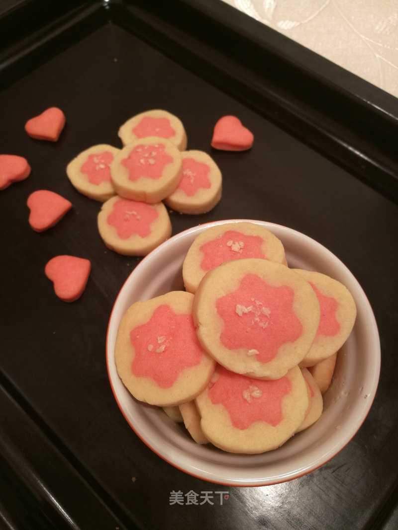 #the 4th Baking Contest and is Love to Eat Festival# Sakura Cheese Biscuits recipe