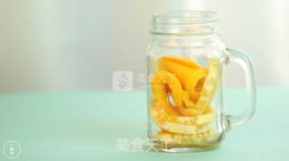 Mango Orange Beauty Water for Improving Rough Skin and Detoxifying Water recipe