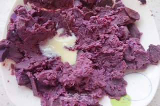 Corn Chips Purple Sweet Potato Balls recipe