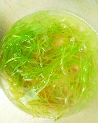 #夏懒人饭# Lettuce Shreds with Cold Salad recipe
