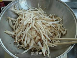 Stir-fried Shredded Eryngii Mushrooms recipe