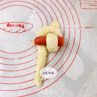 Cute Rabbit Sausage Bun recipe