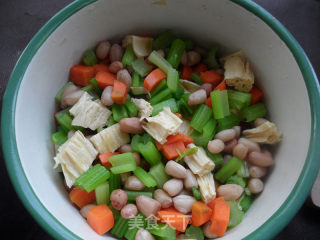 Celery, Carrots and Peanuts recipe