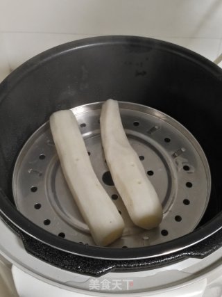 Yam Black Sesame Paste recipe