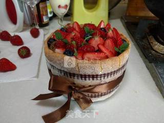 【strawberry Charlotte Cake】 recipe