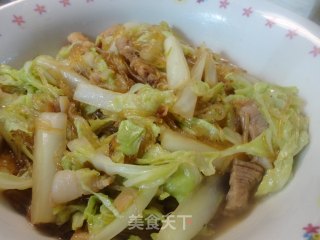 Stir-fried Cabbage Noodles recipe