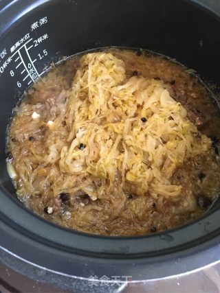 Braised Sauerkraut with Pork Ribs recipe