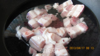 Braised Pork Belly with Spring Bamboo Shoots recipe