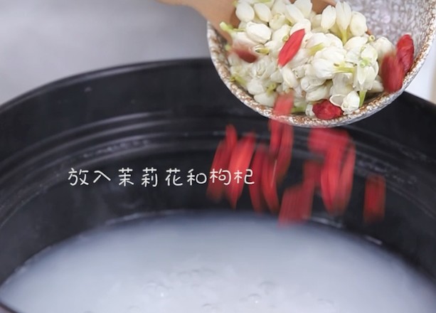 Shimei Congee-flower Congee Series|"jasmine Congee" Soothes The Liver and Regulates Qi, recipe