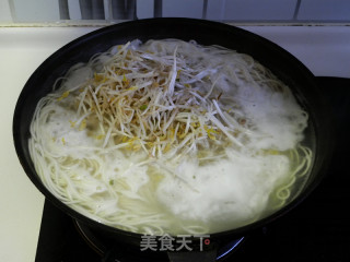 Noodles in Bone Broth and Scallion Oil recipe