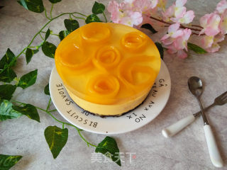 # Fourth Baking Contest and is Love to Eat Festival# Rose Flower Crystal Mango Mousse recipe