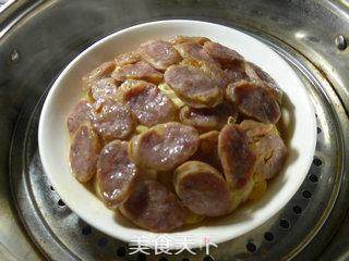 Steamed Bamboo Shoots with Sausage recipe