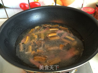 Stewed Rice Eel with Ham recipe