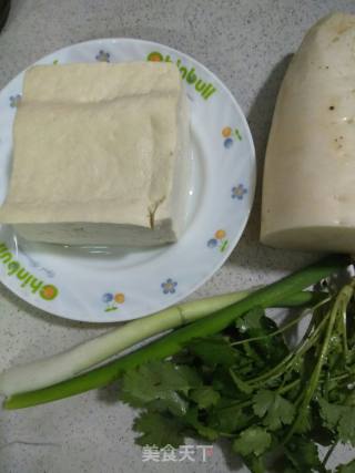 White Radish Stewed Tofu recipe