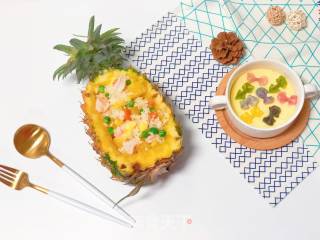 【baby Nutritional Meal】pineapple Rice recipe