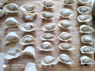 Mushroom Wontons with Fresh Meat recipe