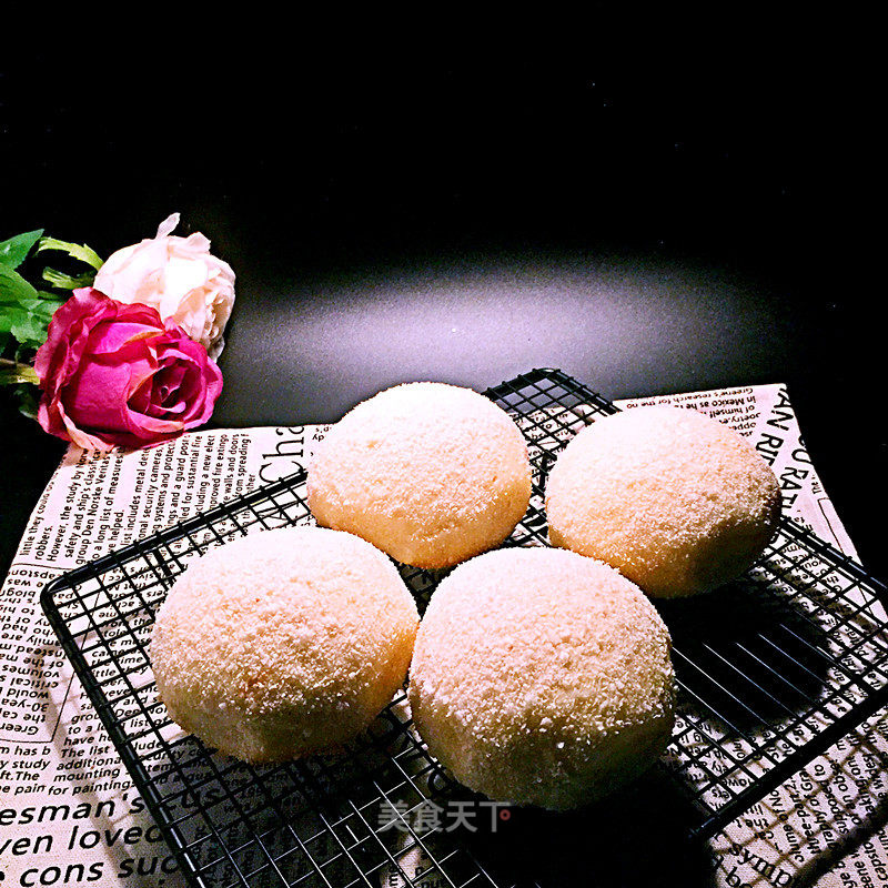 Coconut Bean Paste Bun recipe