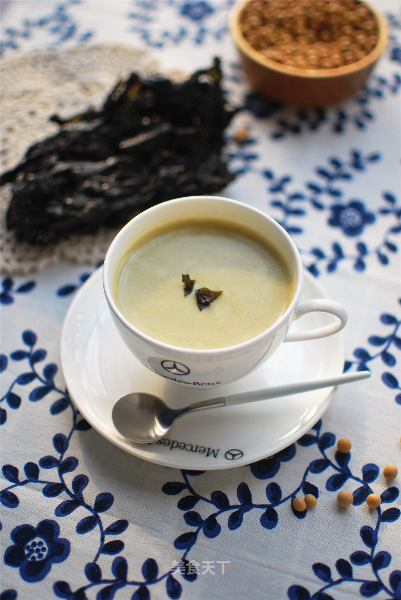 Seaweed Salted Soy Milk recipe
