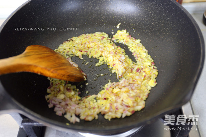 Curry Rice Ball: Little Cute Rabbit recipe