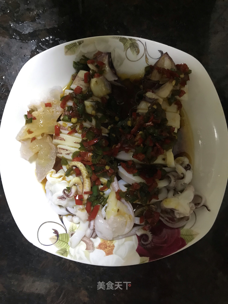 Boiled Squid recipe
