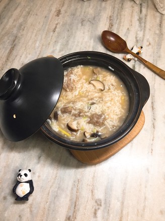 Mushroom Beef Congee recipe