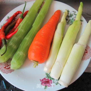 Stir-fried San Xian recipe