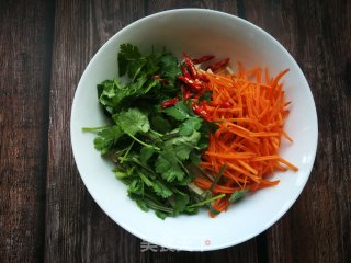 Tofu Rolls with Carrot and Parsley recipe