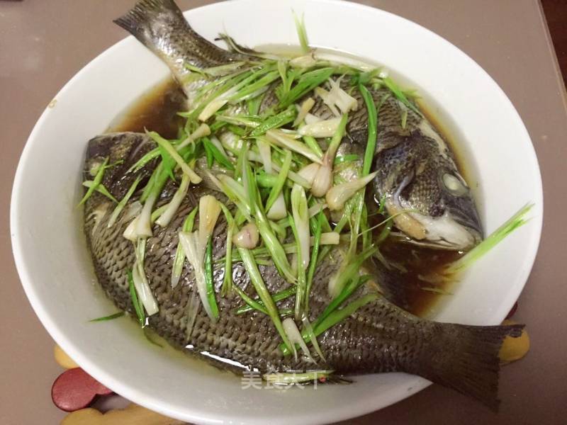 Delicious Steamed Standing Fish recipe