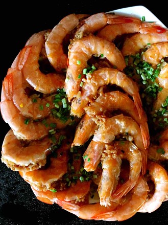 Garlic Open Back Shrimp recipe