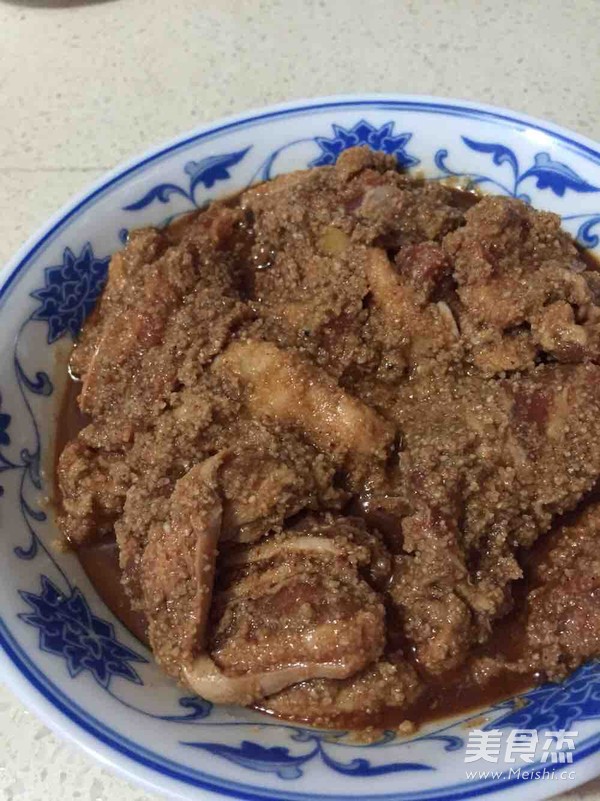 Lipu Taro Noodle Steamed Pork recipe