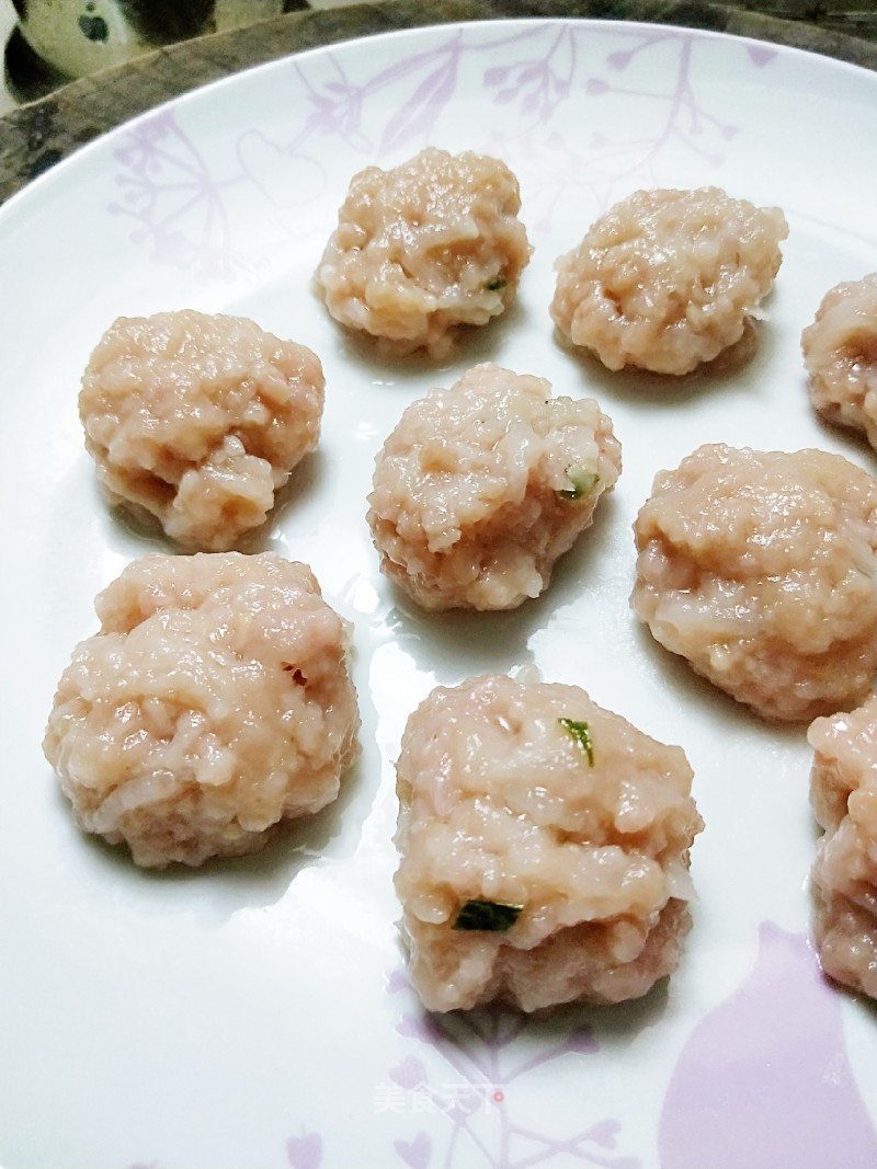 Radish Meatballs recipe
