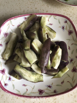 Green Pepper Purple Eggplant recipe