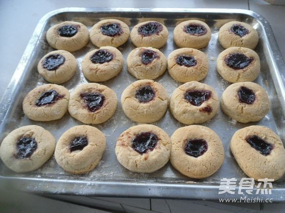 Blueberry Jam Cookies recipe