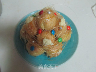 Golden Puff Tower recipe