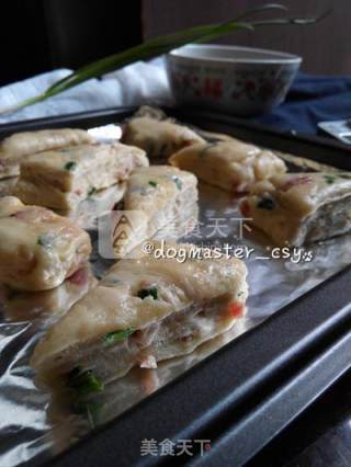 【scallion Sausage Ding Sikang】lai Kou Xian Sikang recipe