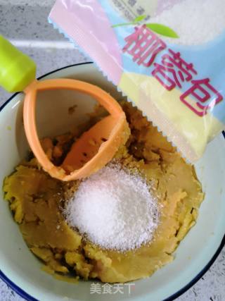 Baked Sweet Potato with Coconut Cheese recipe