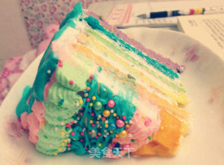 Rainbow Cake recipe