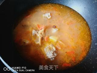 #团圆饭#tomatoes and Oxtail Noodles in Clear Soup recipe