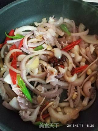 Sliced Squid Squid recipe