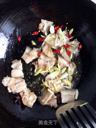 Stir-fried Pork with Chinese Cabbage Vermicelli recipe
