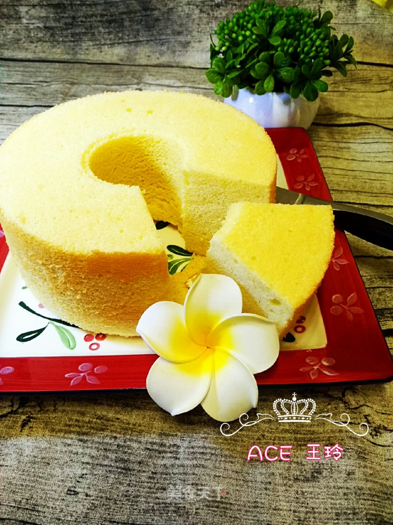 Eight Inch Hollow Chiffon Cake recipe