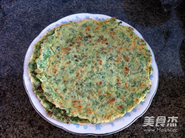 Celery Leaf Omelette recipe