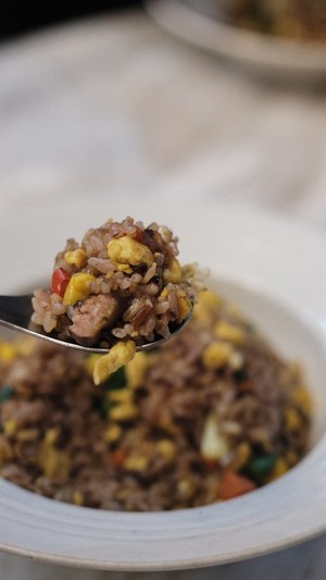 Desperate Ecstasy Foie Gras Fried Rice recipe