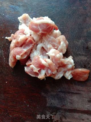 Lean Pork with Tofu and Pork Blood recipe