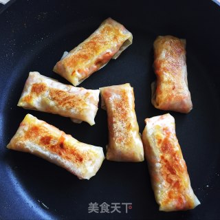 Dumpling Spring Rolls recipe