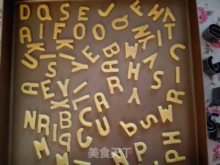 Happy New Year Letter Cookies recipe