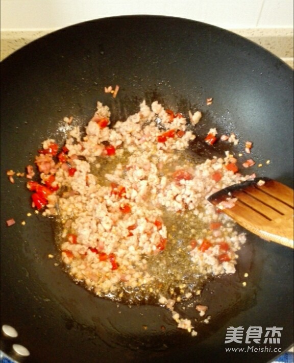 Stir-fried Minced Pork with Pickled Beans and Classic Hunan Vegetable recipe