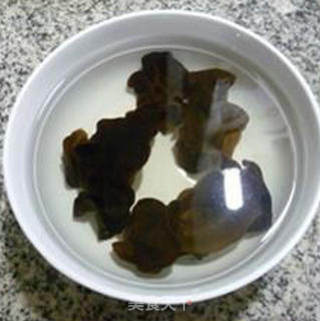 Black Fungus Open Baby Dish recipe