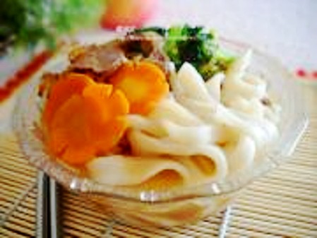 Beef Noodles with Fresh Vegetables recipe
